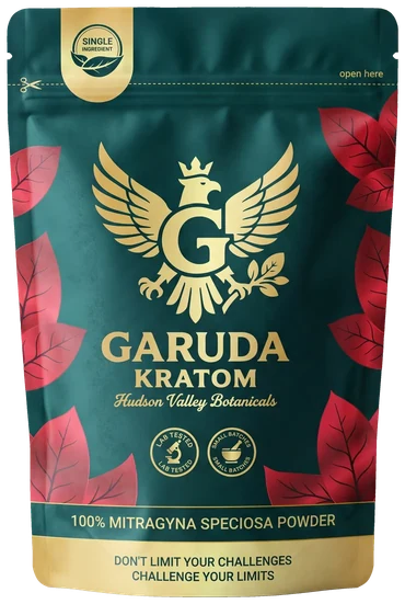 Red vein Garuda Kratom pouch