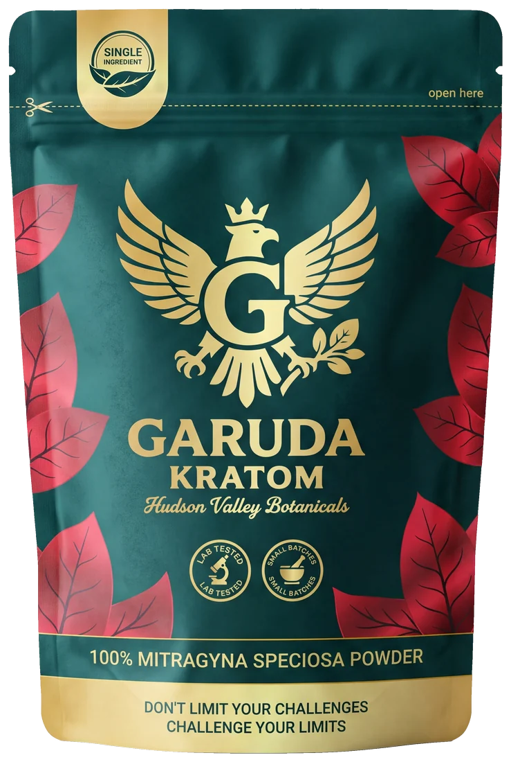 Red vein Garuda Kratom pouch