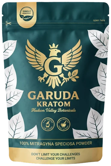 White vein Garuda Kratom pouch