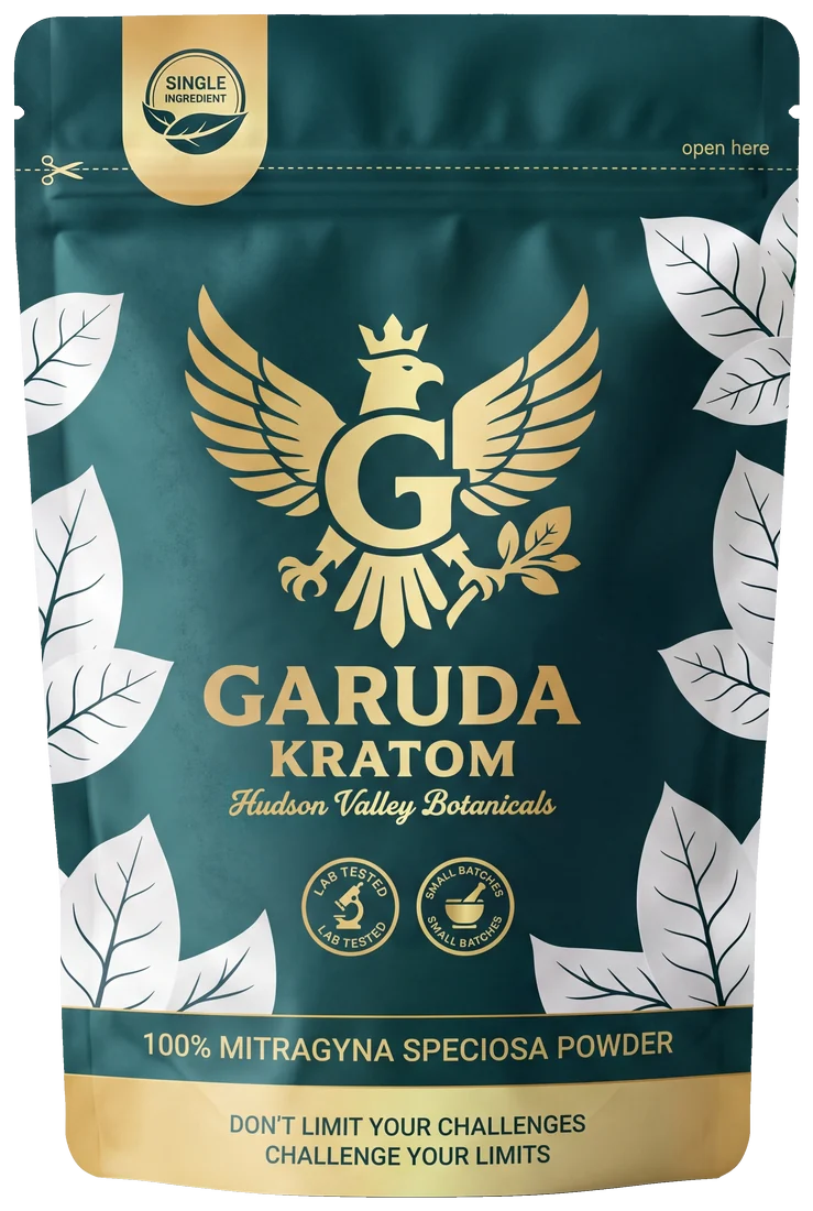 White vein Garuda Kratom pouch