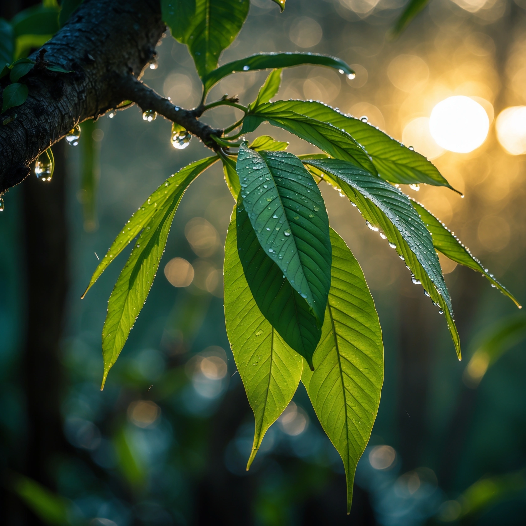 Kratom tree in natural habitat