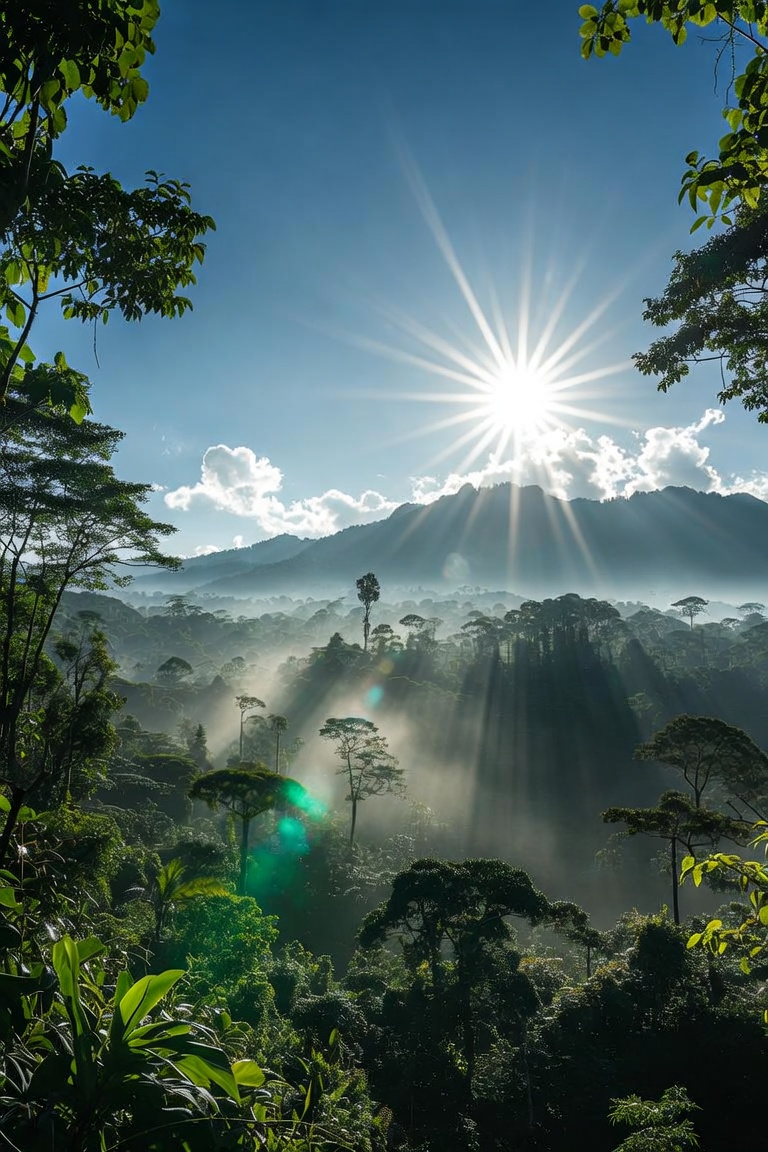 Rice terraces in Bali, Indonesia, evoking the origin region of our kratom