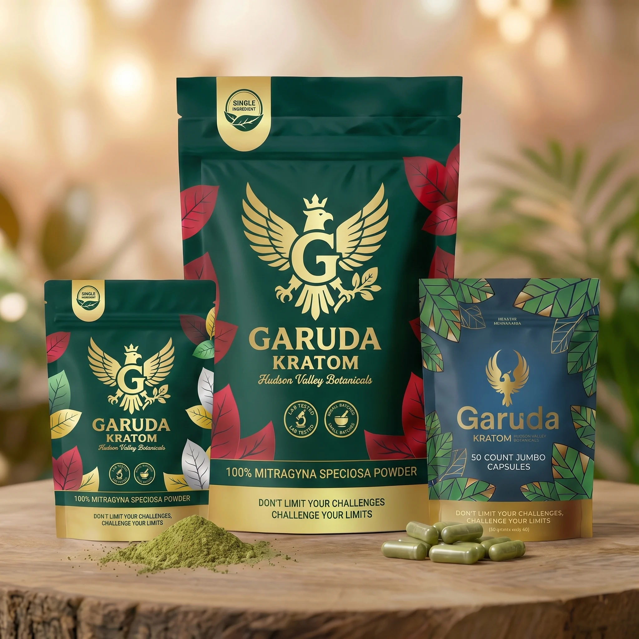 Garuda Kratom pouches with review ratings